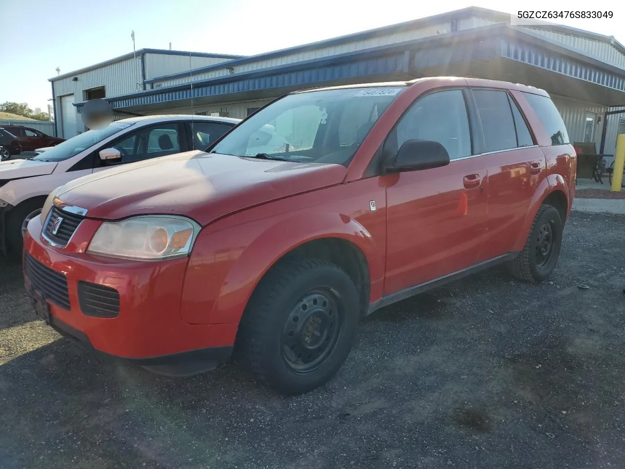 2006 Saturn Vue VIN: 5GZCZ63476S833049 Lot: 75467824