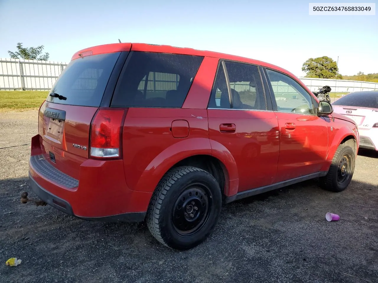 2006 Saturn Vue VIN: 5GZCZ63476S833049 Lot: 75467824