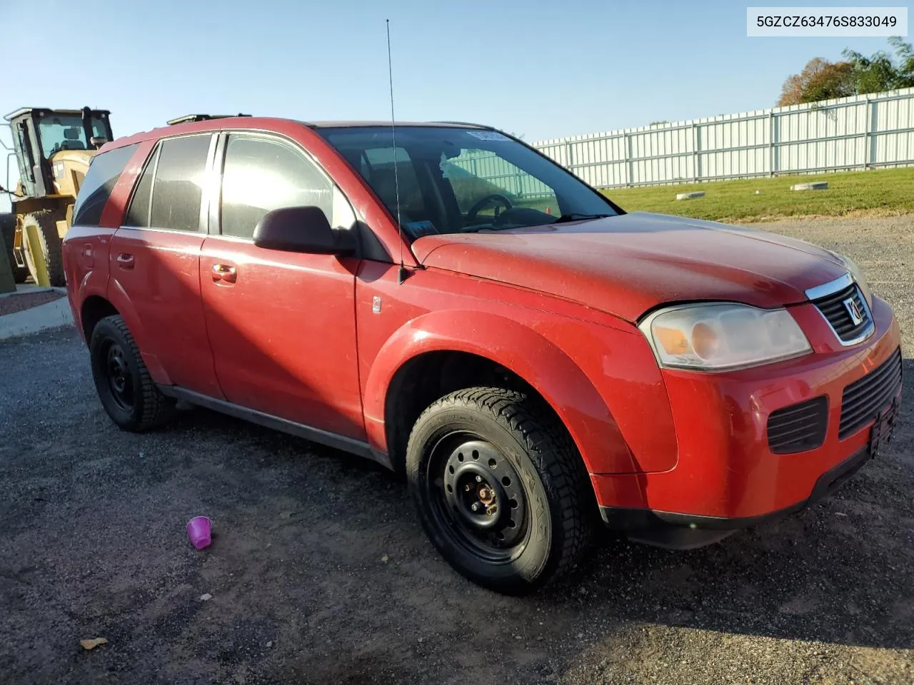 2006 Saturn Vue VIN: 5GZCZ63476S833049 Lot: 75467824