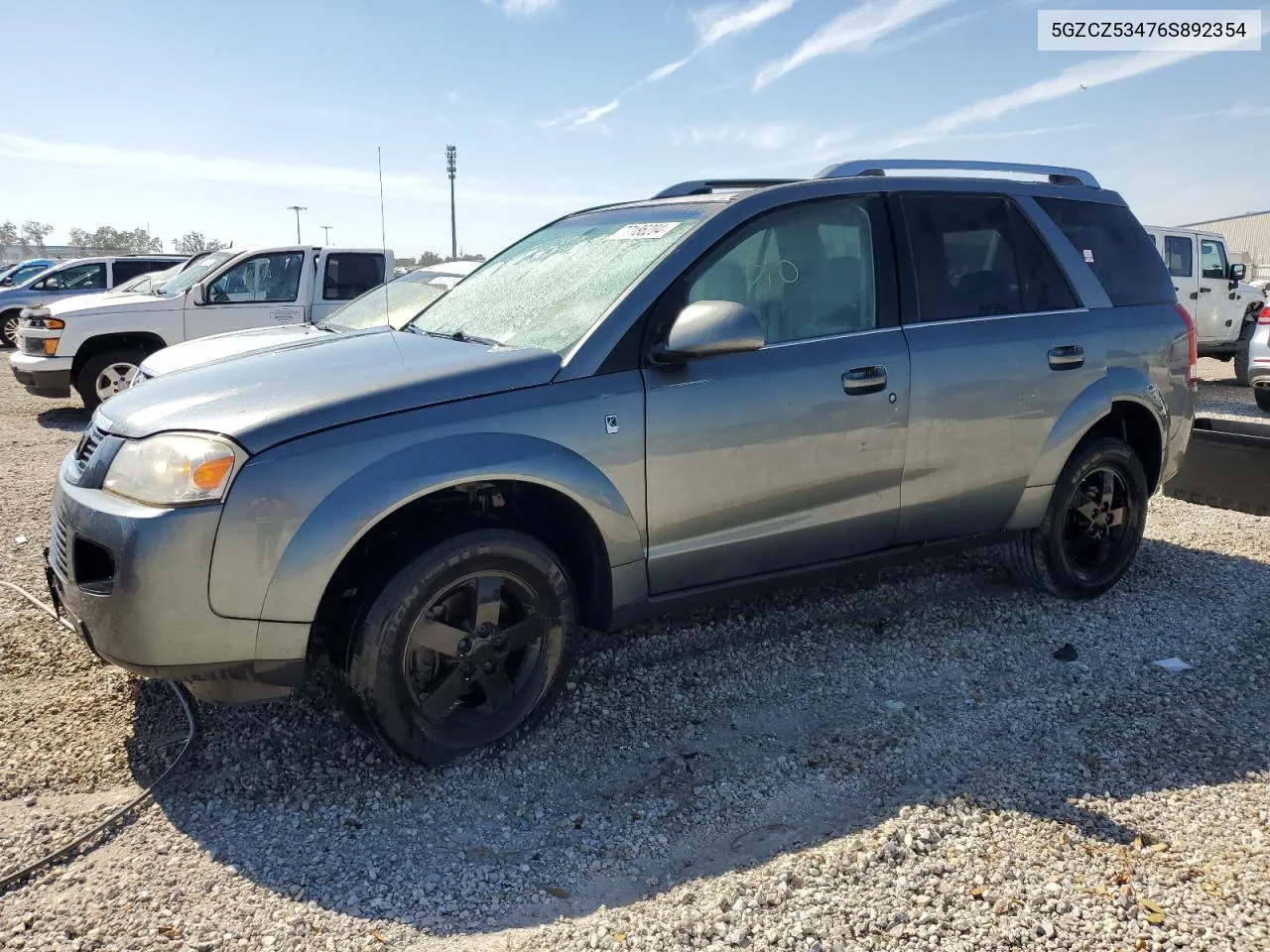 2006 Saturn Vue VIN: 5GZCZ53476S892354 Lot: 77186204