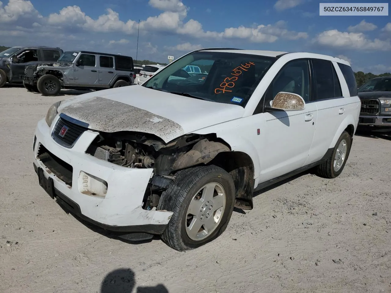 2006 Saturn Vue VIN: 5GZCZ63476S849767 Lot: 78310764