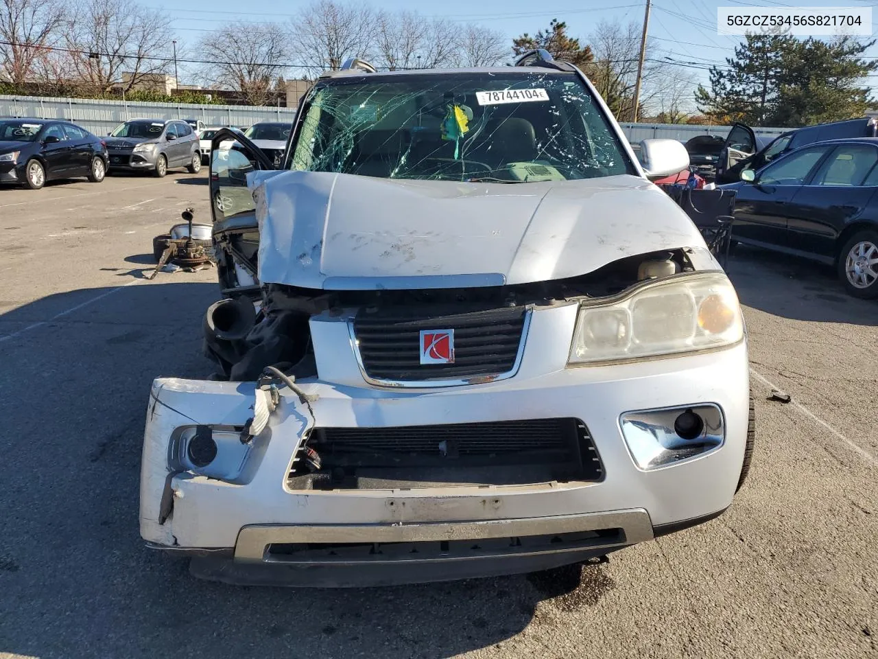 2006 Saturn Vue VIN: 5GZCZ53456S821704 Lot: 78744104