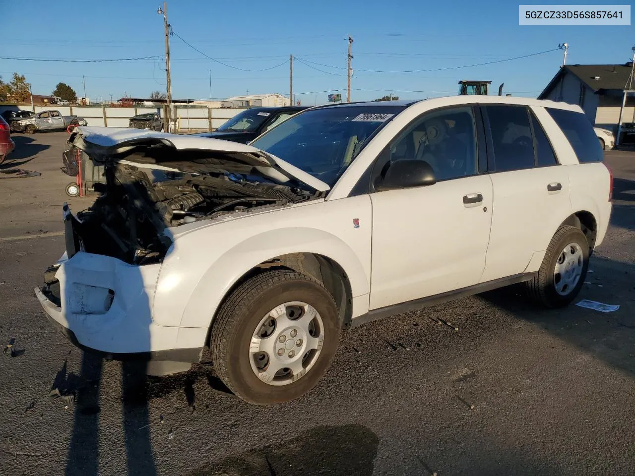 2006 Saturn Vue VIN: 5GZCZ33D56S857641 Lot: 79961964