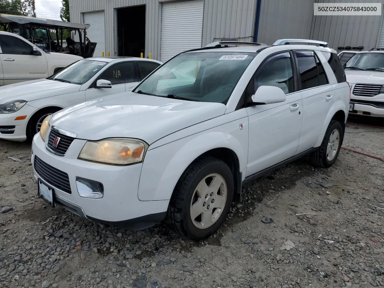 2007 Saturn Vue VIN: 5GZCZ53407S843000 Lot: 61097484