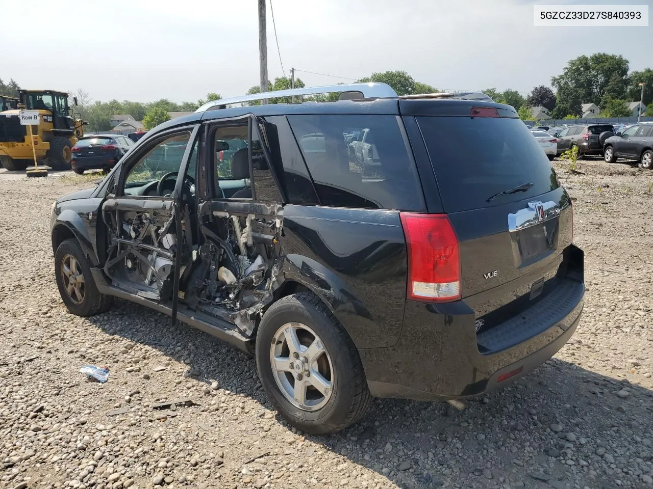 2007 Saturn Vue VIN: 5GZCZ33D27S840393 Lot: 64789944