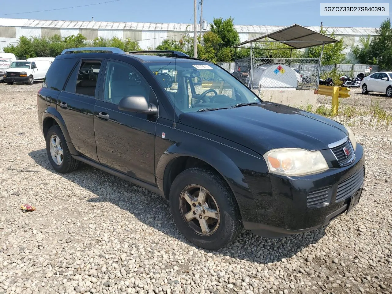 2007 Saturn Vue VIN: 5GZCZ33D27S840393 Lot: 64789944