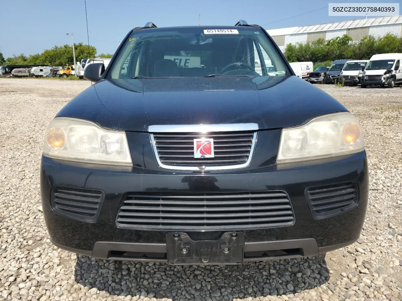 2007 Saturn Vue VIN: 5GZCZ33D27S840393 Lot: 64789944