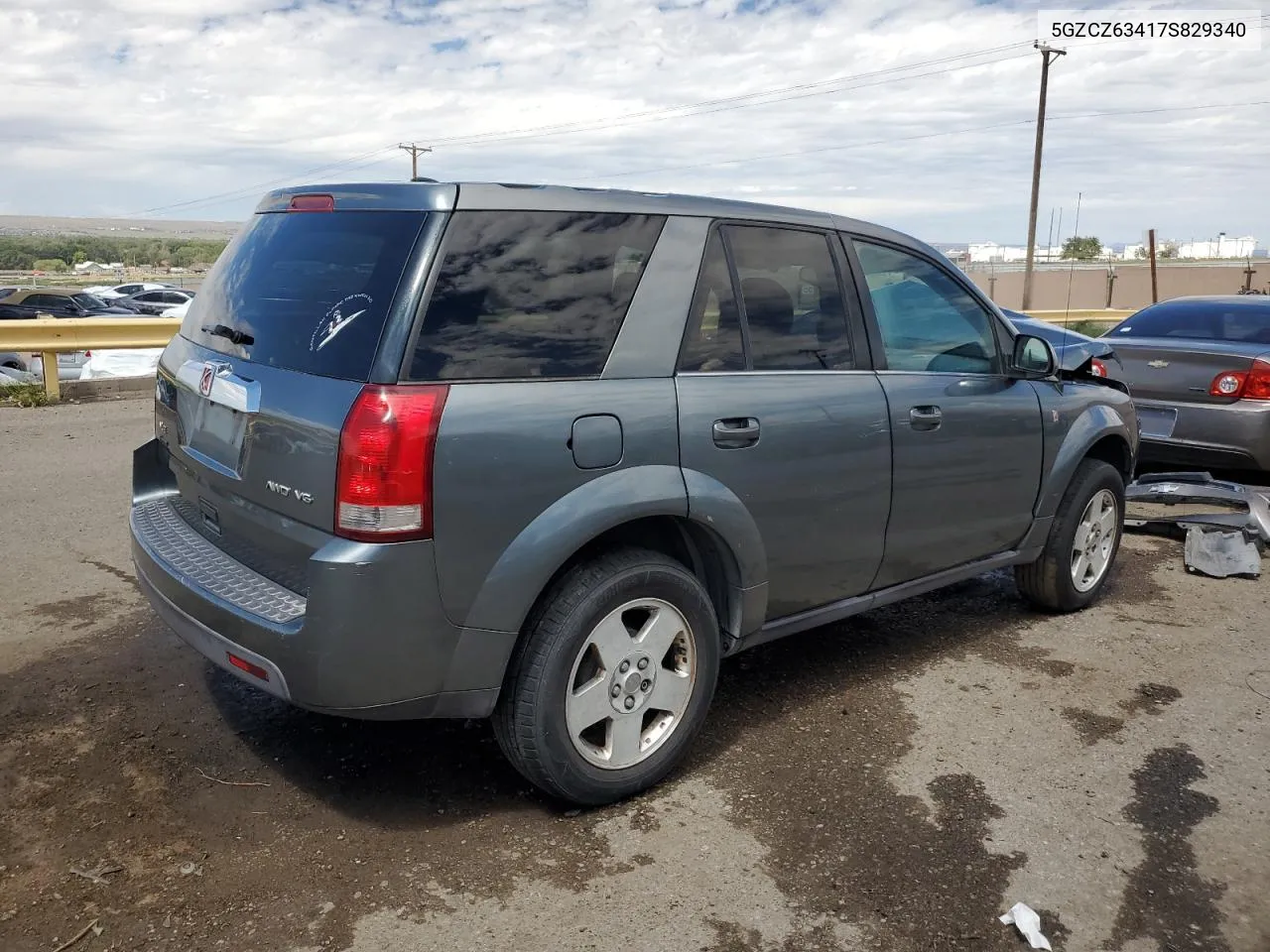 2007 Saturn Vue VIN: 5GZCZ63417S829340 Lot: 69462174