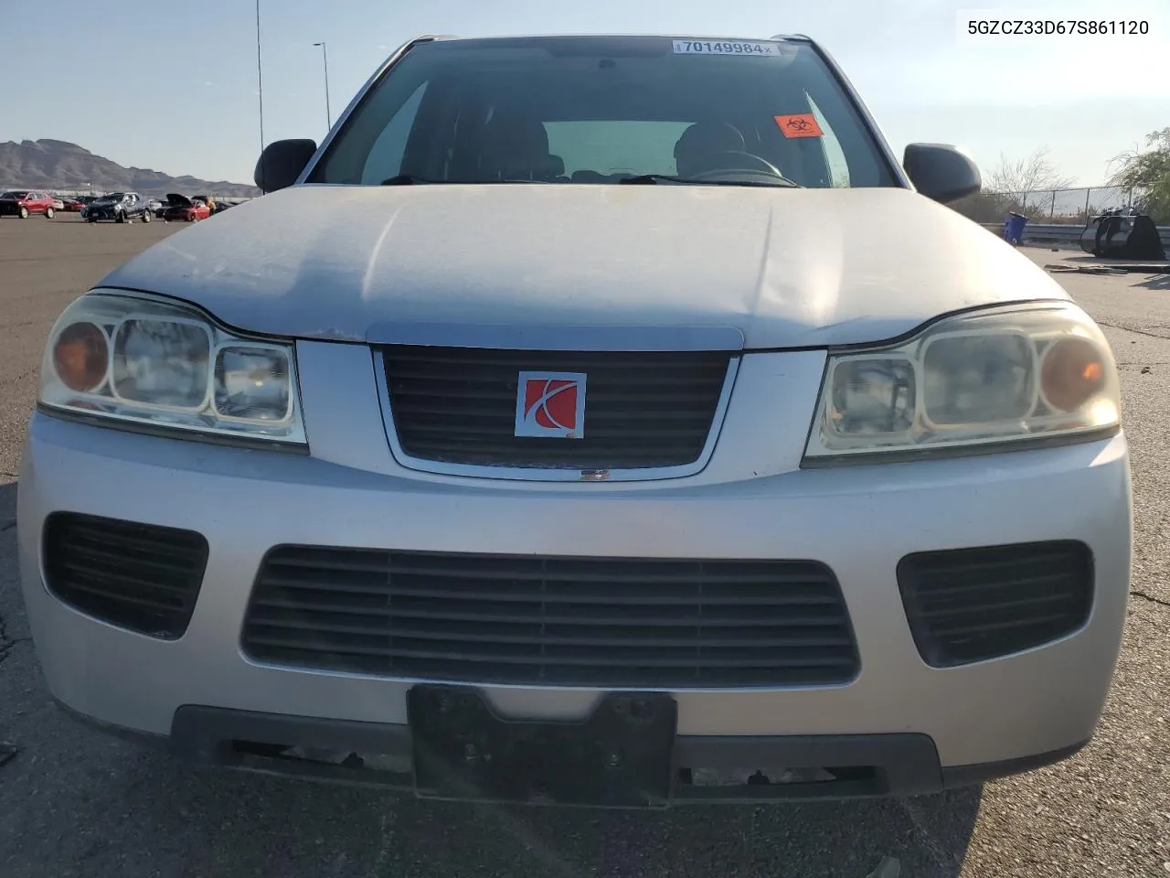 2007 Saturn Vue VIN: 5GZCZ33D67S861120 Lot: 70149984