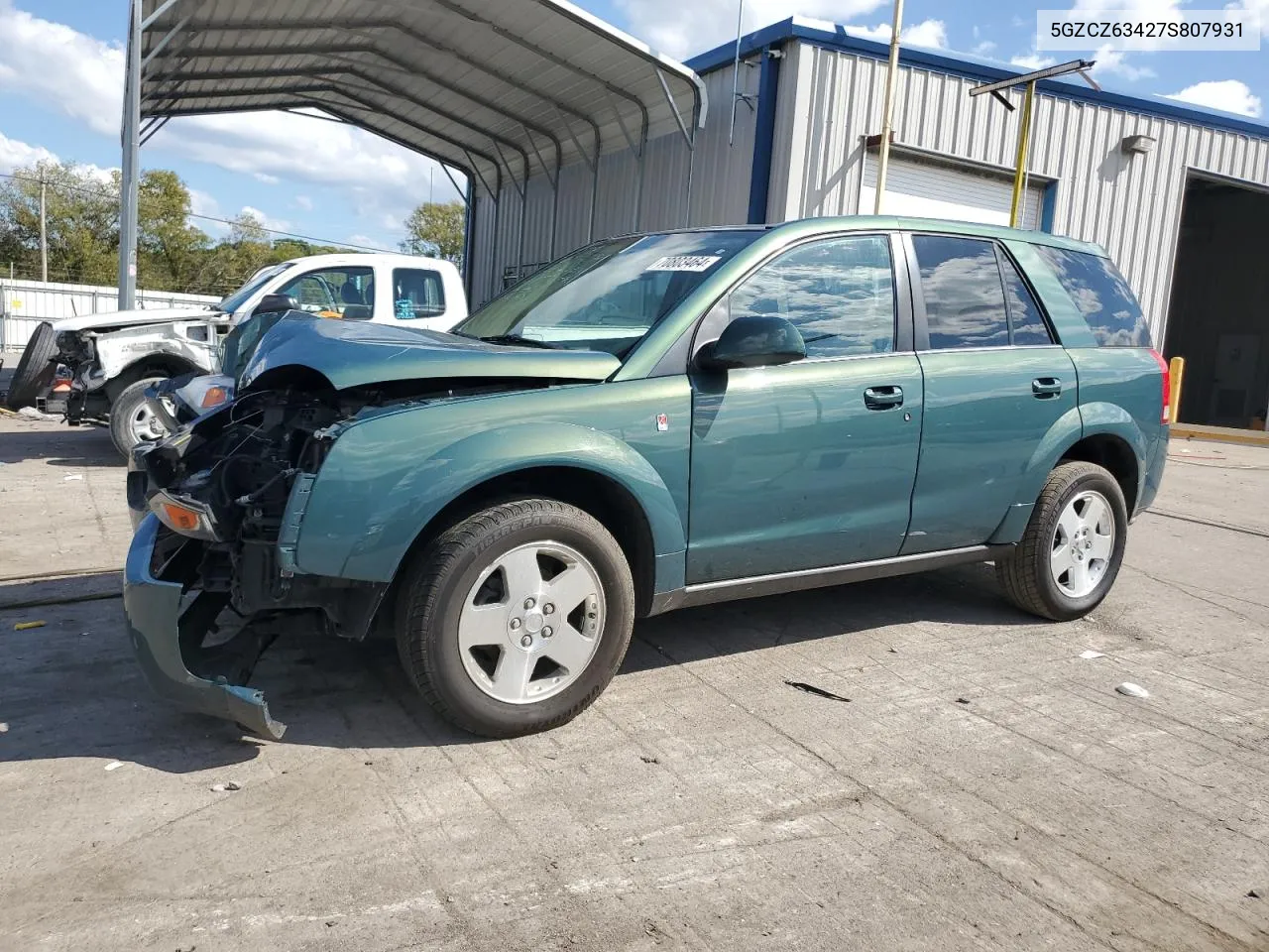 2007 Saturn Vue VIN: 5GZCZ63427S807931 Lot: 70803464