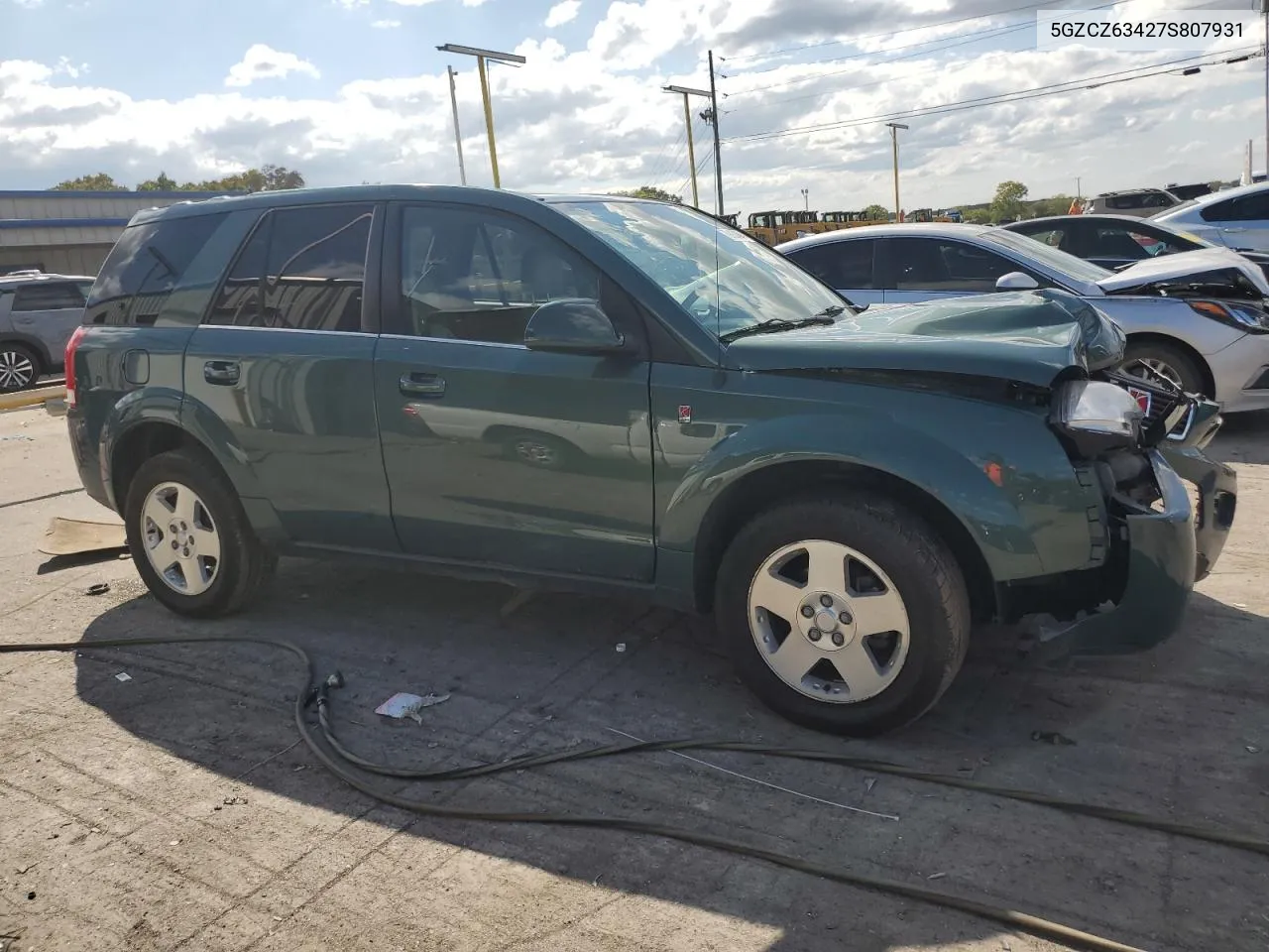 2007 Saturn Vue VIN: 5GZCZ63427S807931 Lot: 70803464