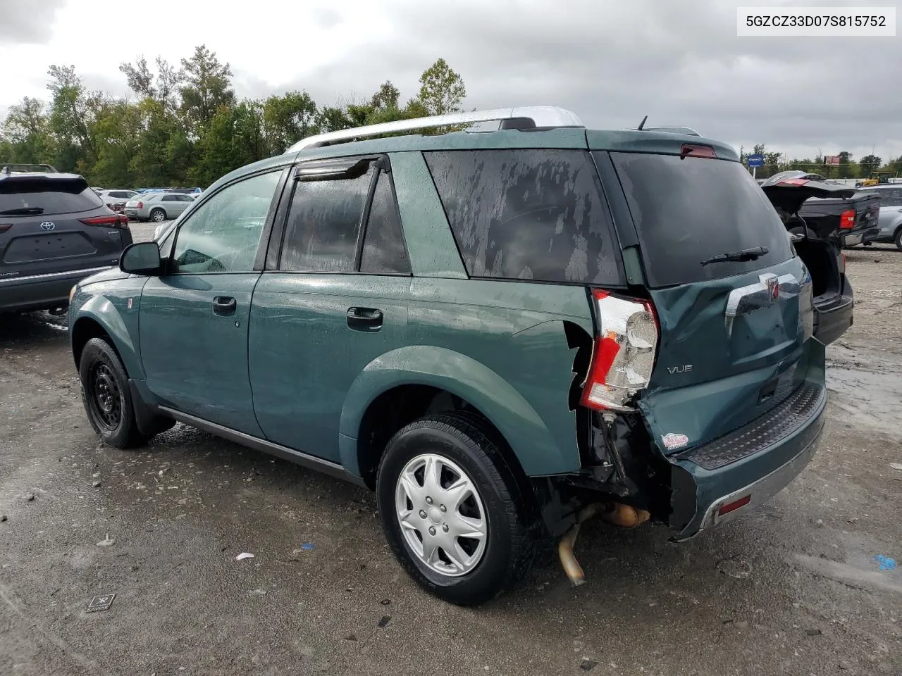 2007 Saturn Vue VIN: 5GZCZ33D07S815752 Lot: 72727374