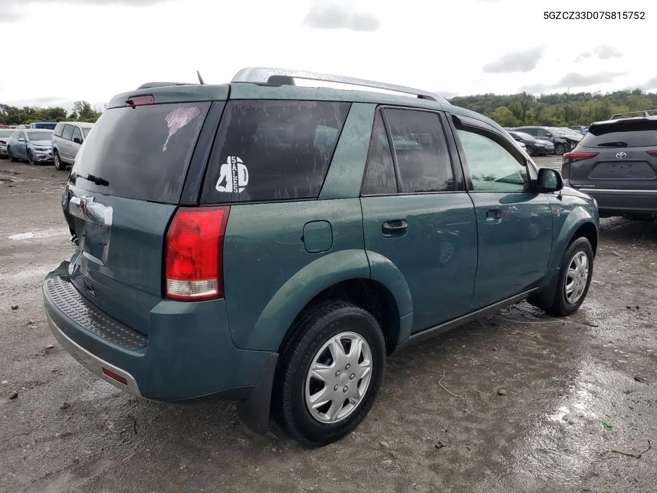 2007 Saturn Vue VIN: 5GZCZ33D07S815752 Lot: 72727374