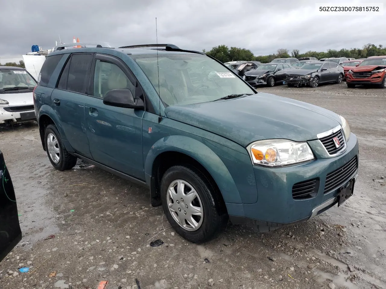 2007 Saturn Vue VIN: 5GZCZ33D07S815752 Lot: 72727374