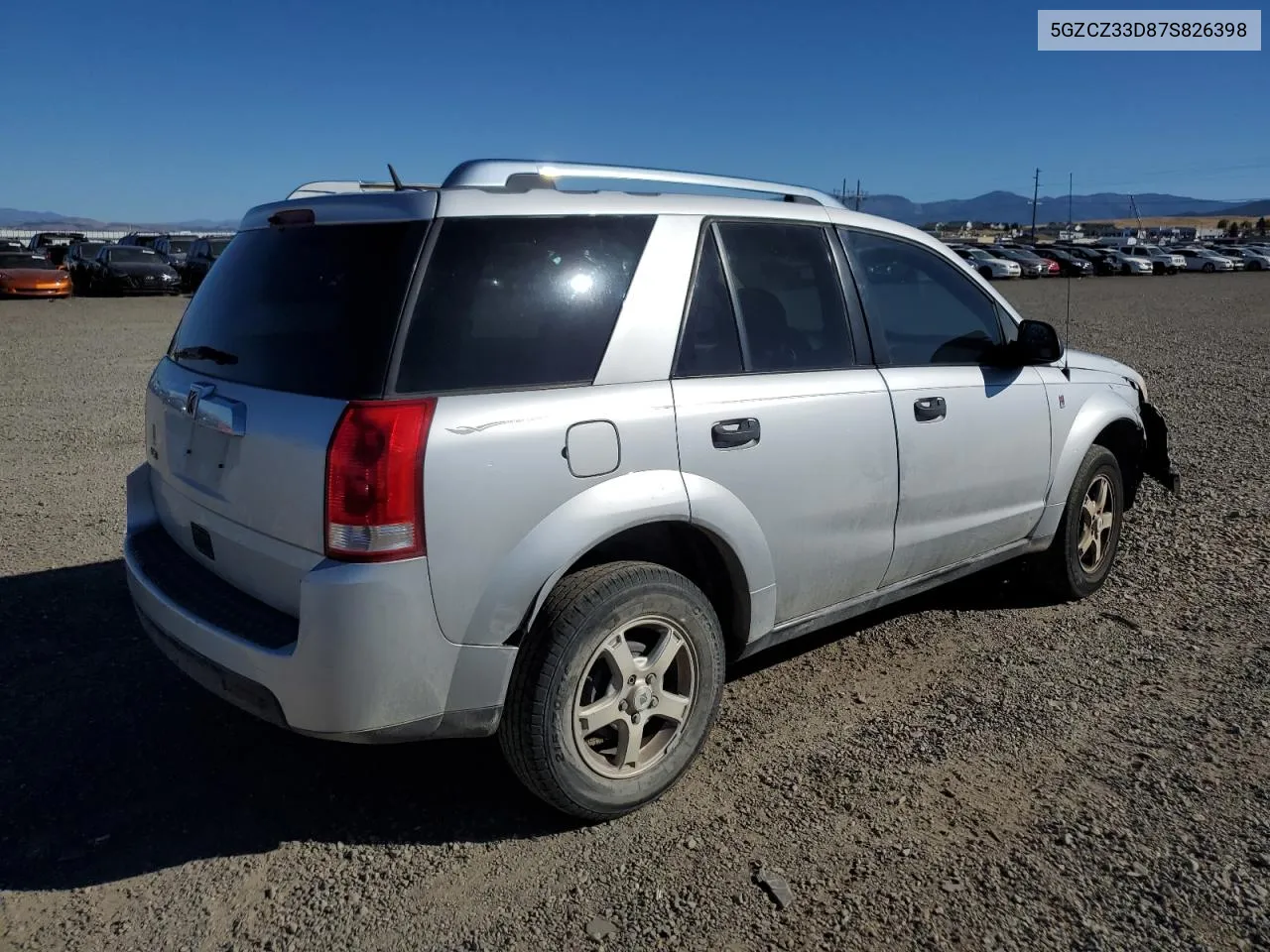 2007 Saturn Vue VIN: 5GZCZ33D87S826398 Lot: 73031644