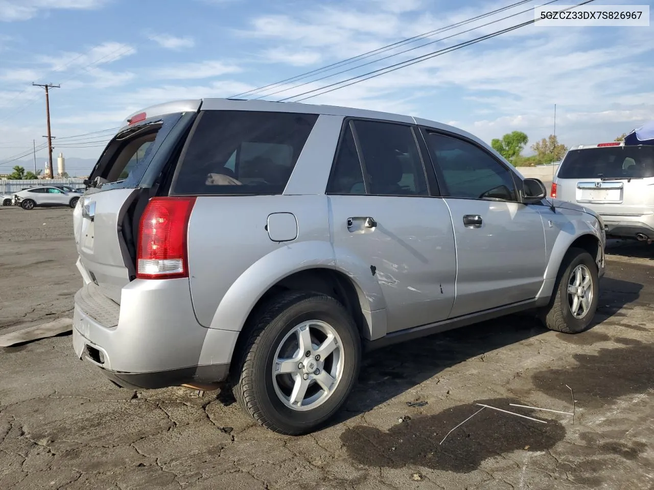 2007 Saturn Vue VIN: 5GZCZ33DX7S826967 Lot: 75056074