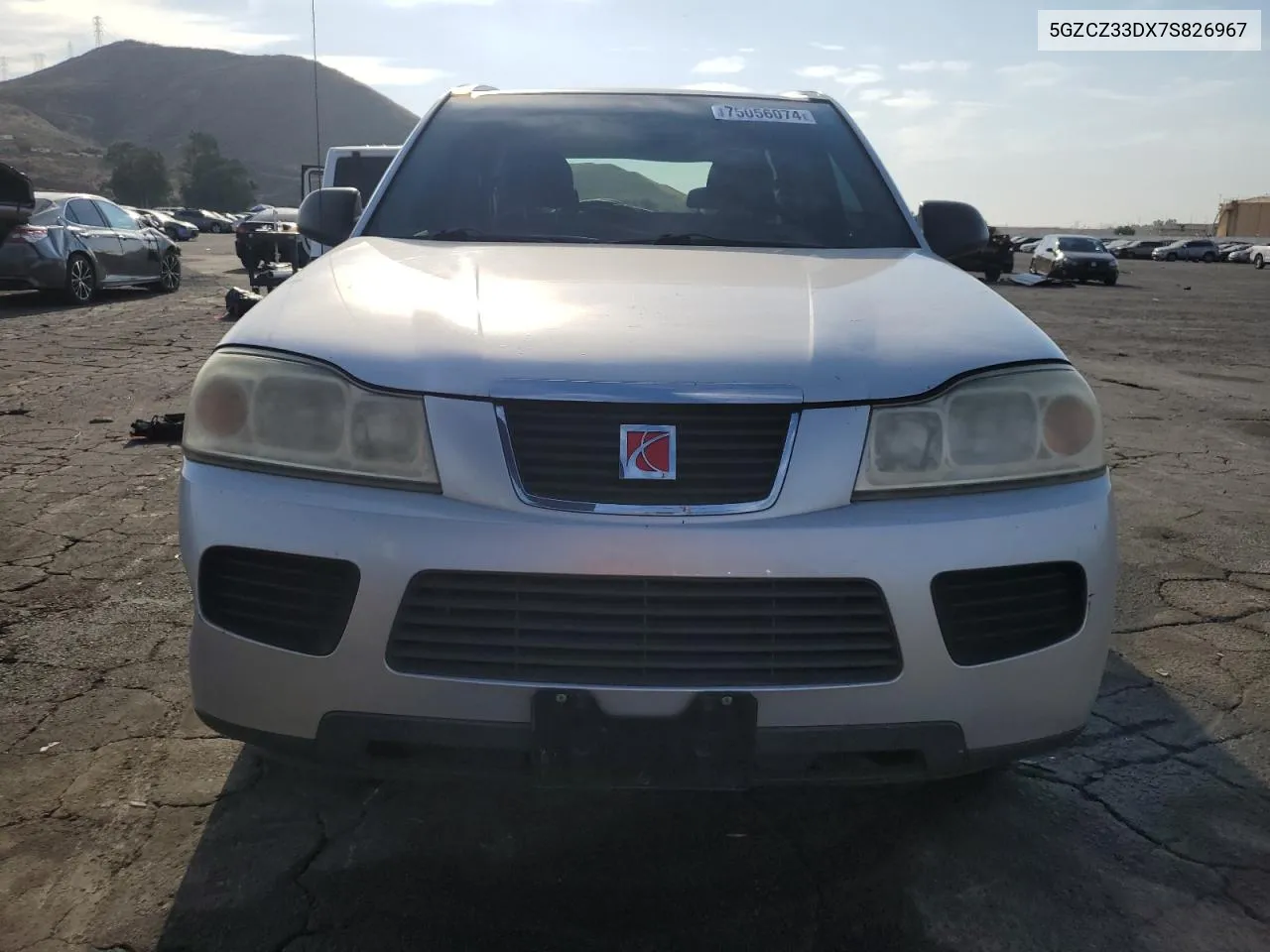 2007 Saturn Vue VIN: 5GZCZ33DX7S826967 Lot: 75056074