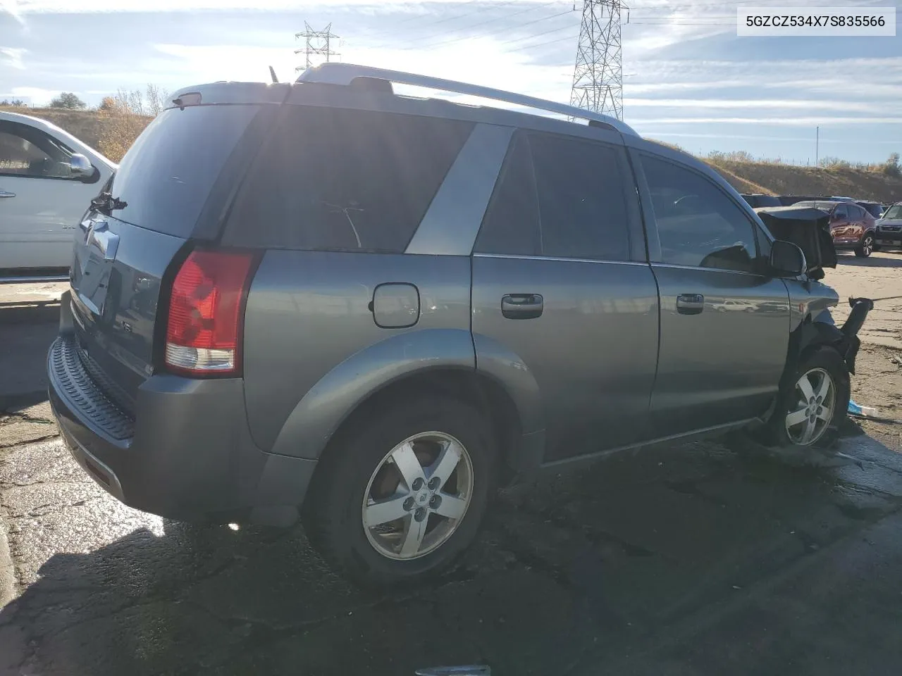 2007 Saturn Vue VIN: 5GZCZ534X7S835566 Lot: 78657484