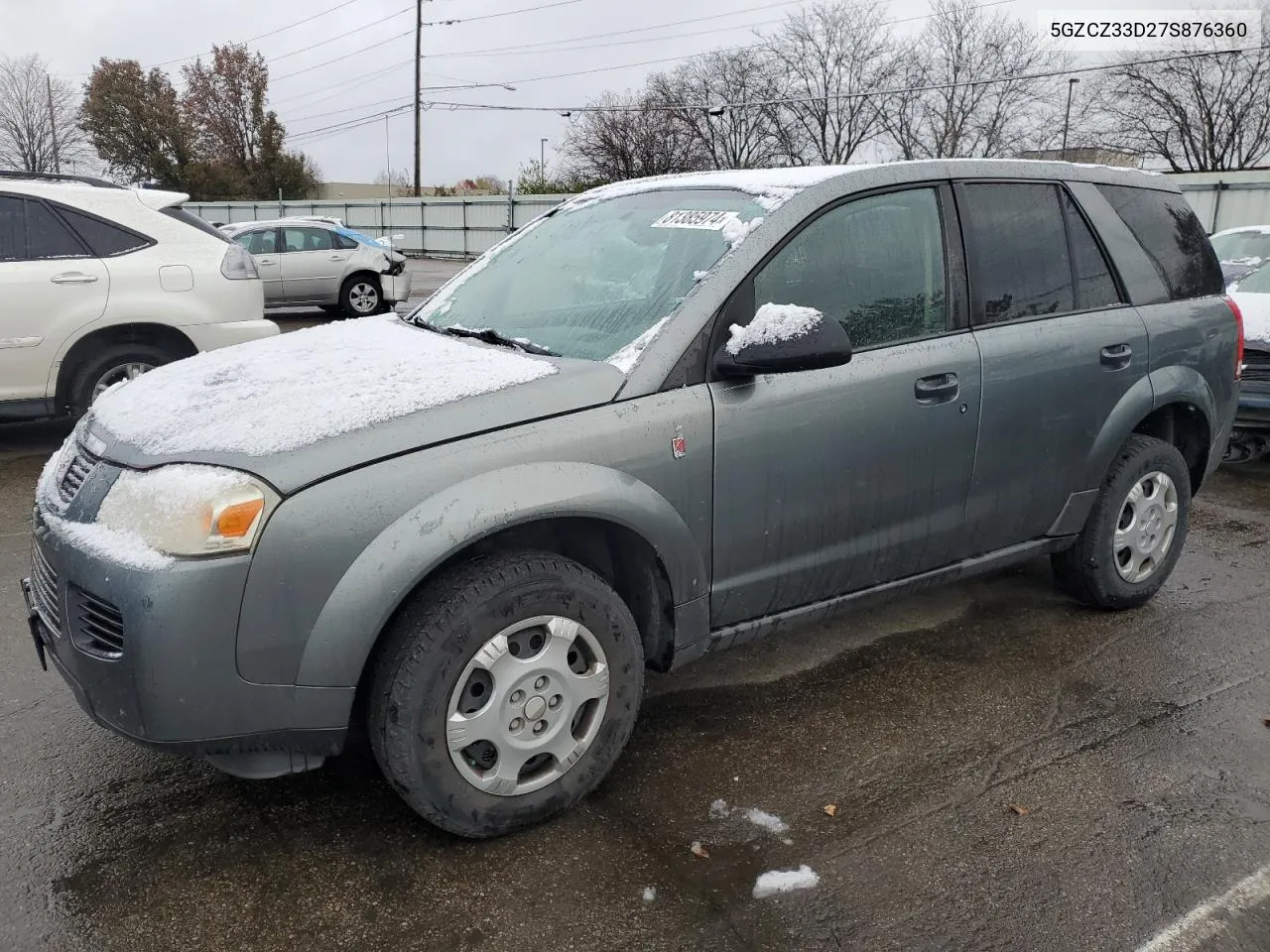 2007 Saturn Vue VIN: 5GZCZ33D27S876360 Lot: 81385974