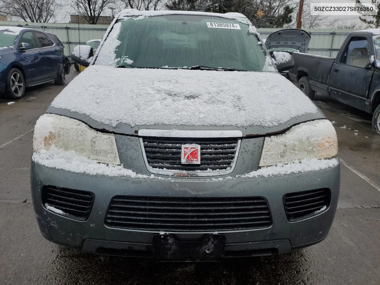 2007 Saturn Vue VIN: 5GZCZ33D27S876360 Lot: 81385974