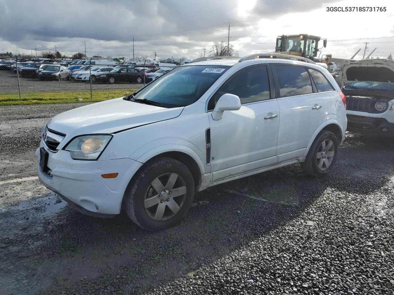 2008 Saturn Vue Xr VIN: 3GSCL53718S731765 Lot: 42097744