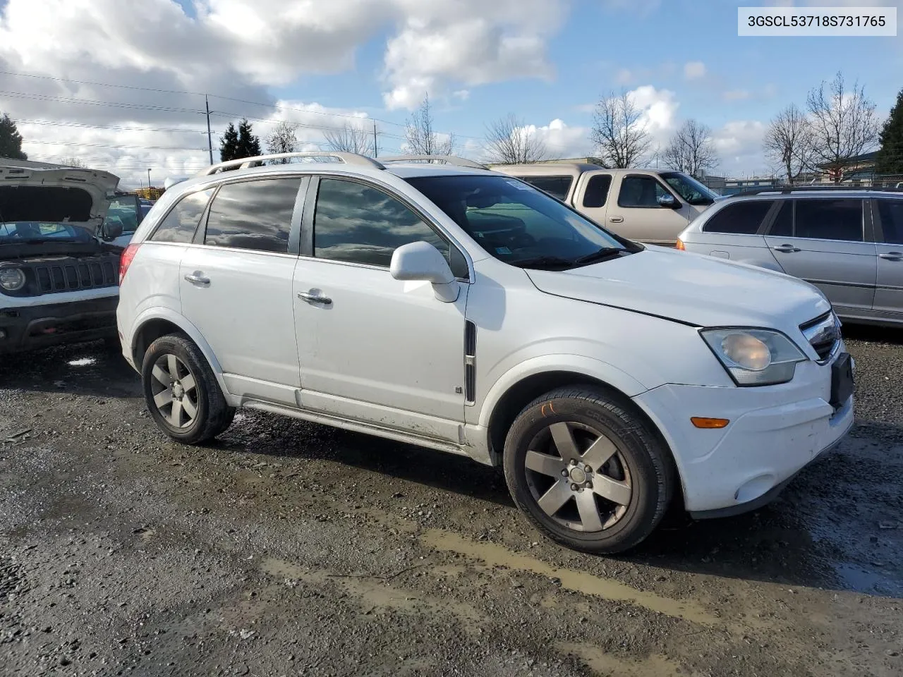 2008 Saturn Vue Xr VIN: 3GSCL53718S731765 Lot: 42097744