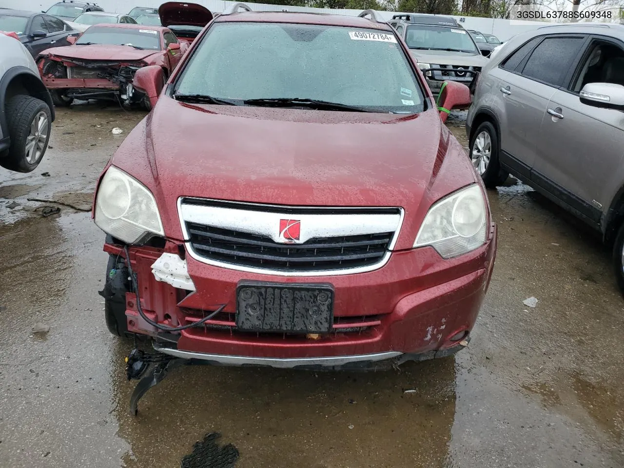 2008 Saturn Vue Xr VIN: 3GSDL63788S609348 Lot: 49072784