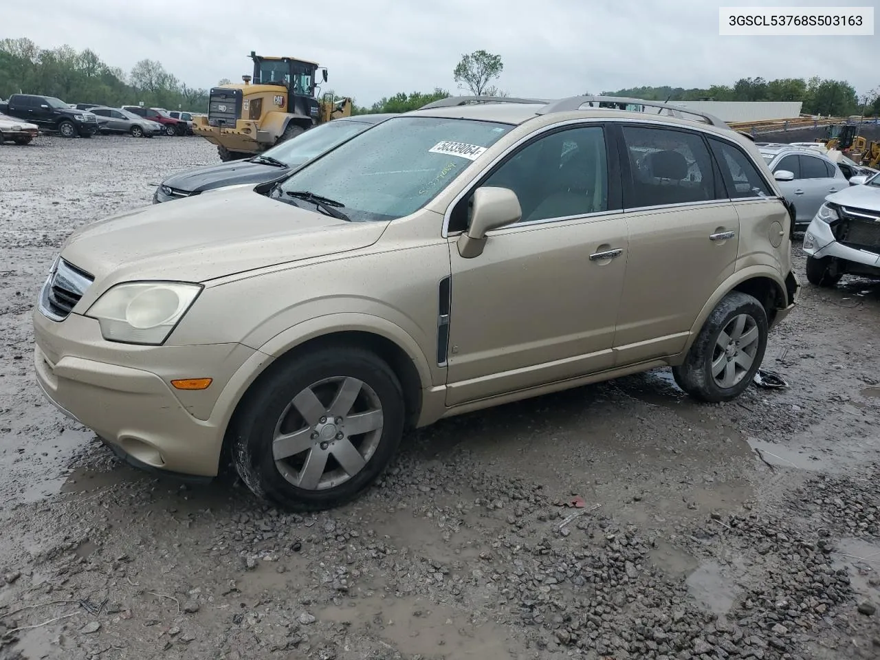 2008 Saturn Vue Xr VIN: 3GSCL53768S503163 Lot: 50339064