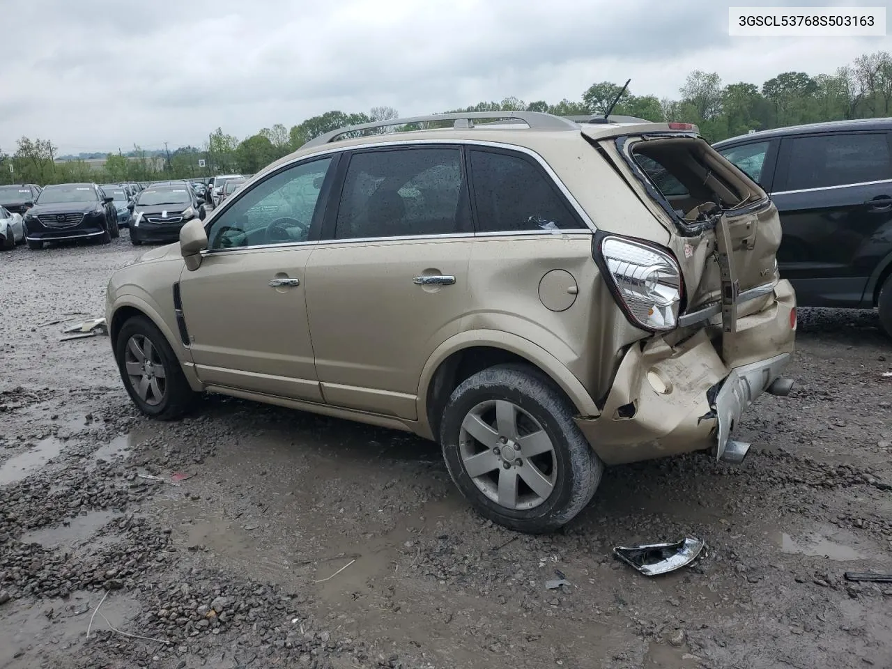 2008 Saturn Vue Xr VIN: 3GSCL53768S503163 Lot: 50339064