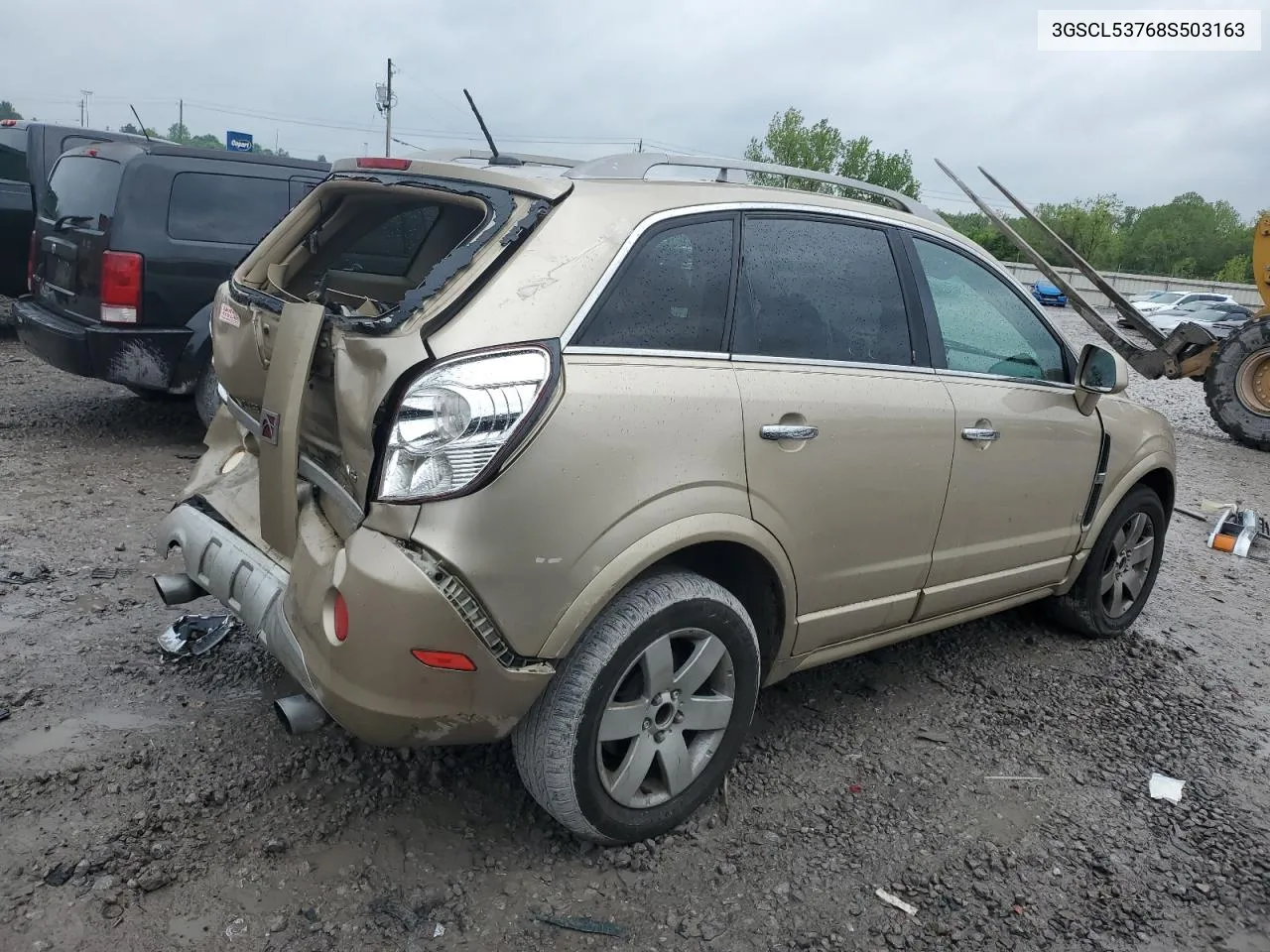 2008 Saturn Vue Xr VIN: 3GSCL53768S503163 Lot: 50339064