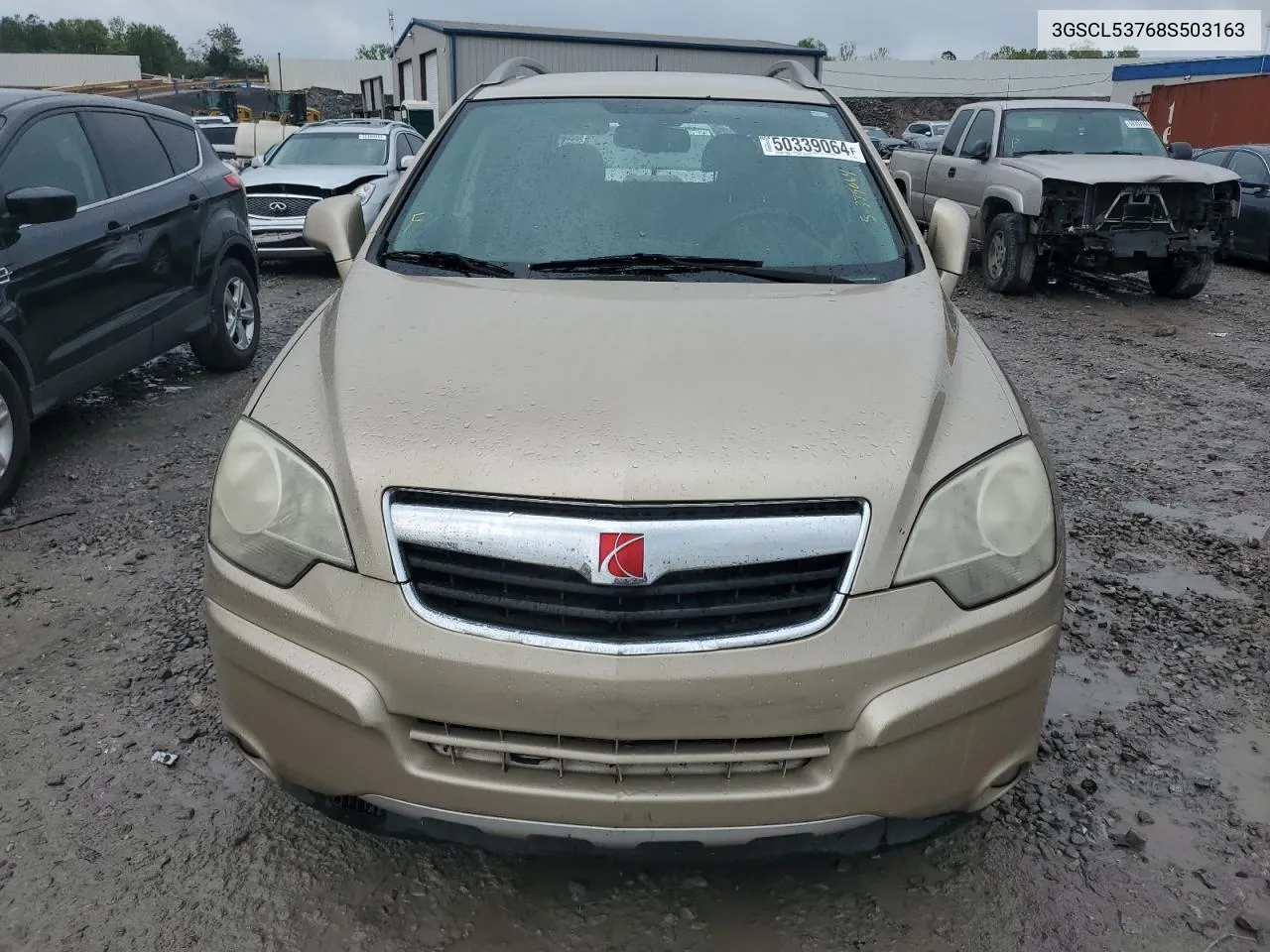 2008 Saturn Vue Xr VIN: 3GSCL53768S503163 Lot: 50339064