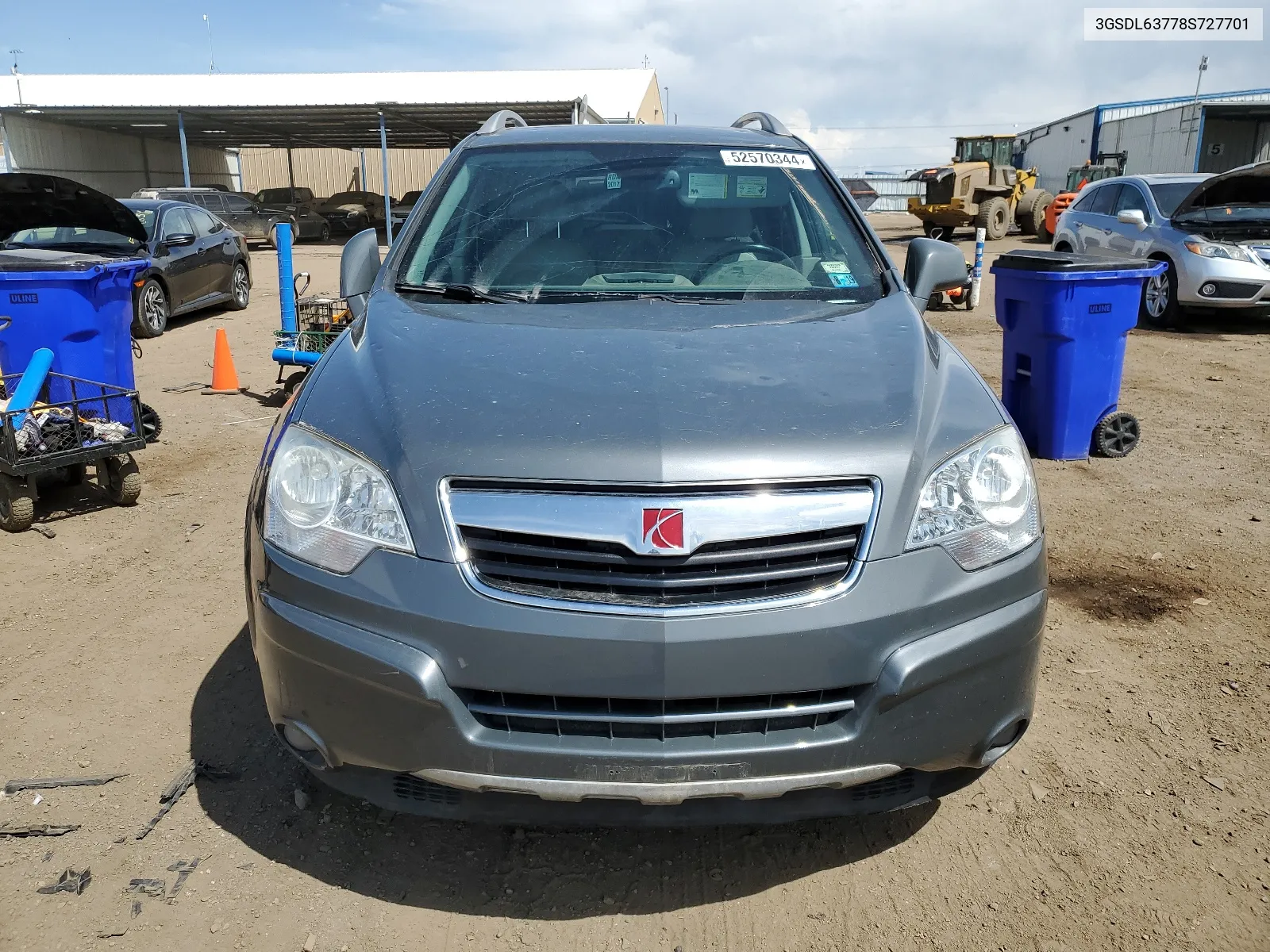 2008 Saturn Vue Xr VIN: 3GSDL63778S727701 Lot: 52570344