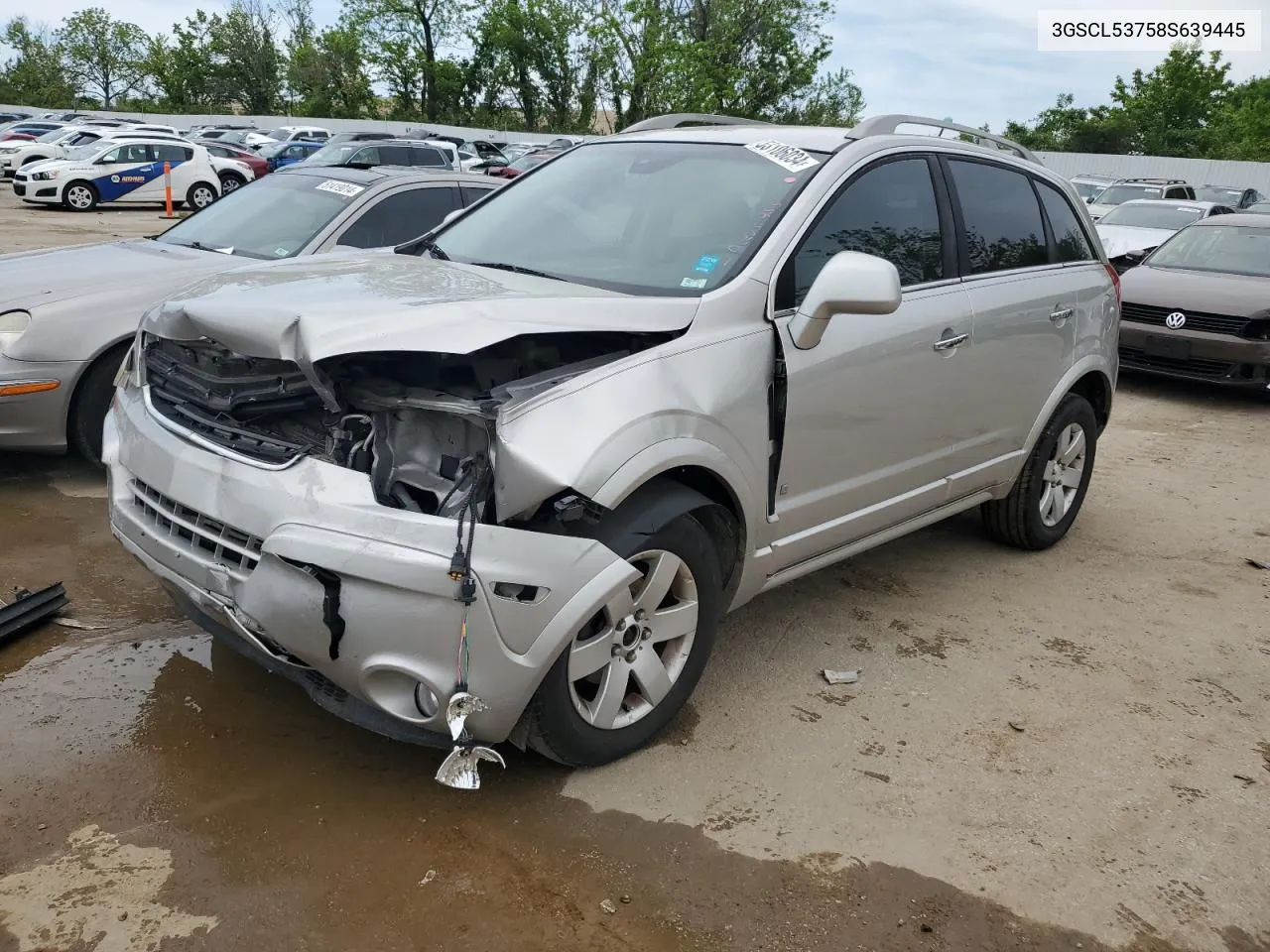 2008 Saturn Vue Xr VIN: 3GSCL53758S639445 Lot: 53707644