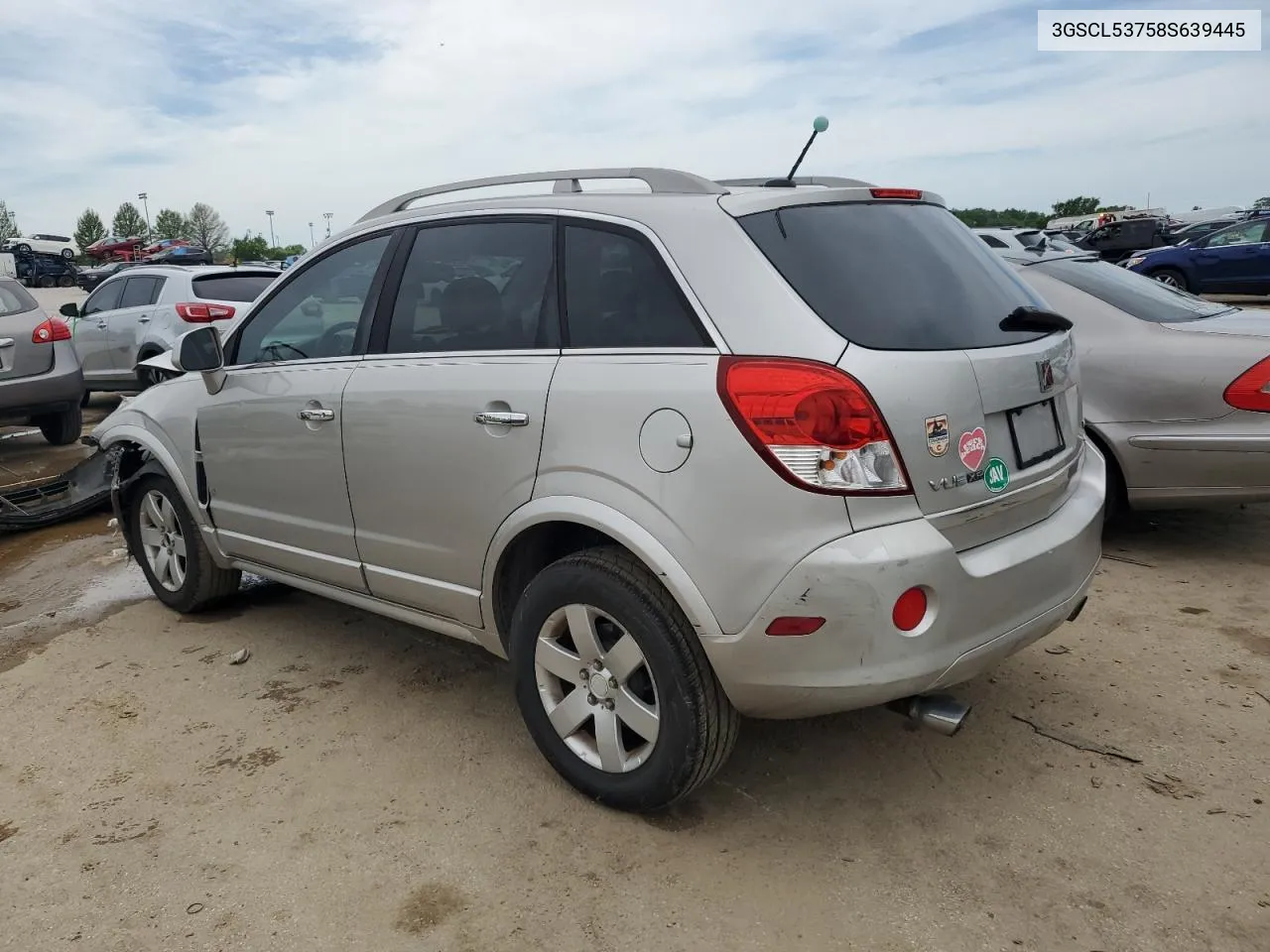 2008 Saturn Vue Xr VIN: 3GSCL53758S639445 Lot: 53707644