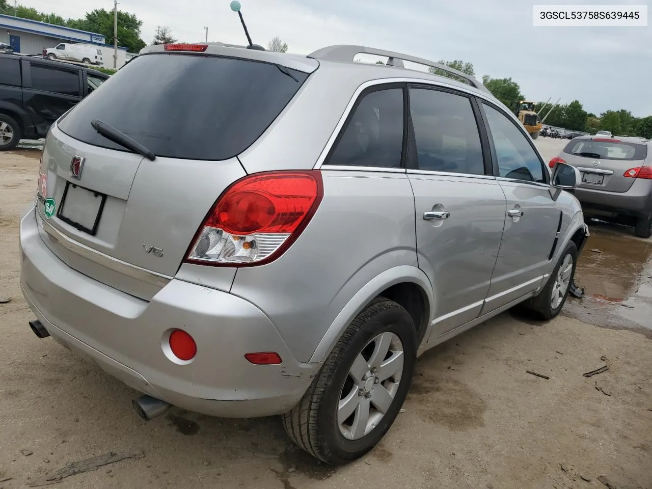 2008 Saturn Vue Xr VIN: 3GSCL53758S639445 Lot: 53707644