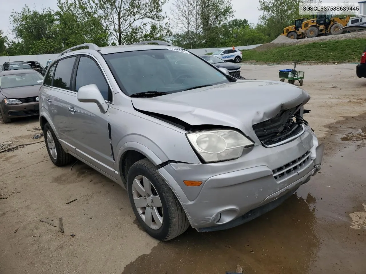 2008 Saturn Vue Xr VIN: 3GSCL53758S639445 Lot: 53707644