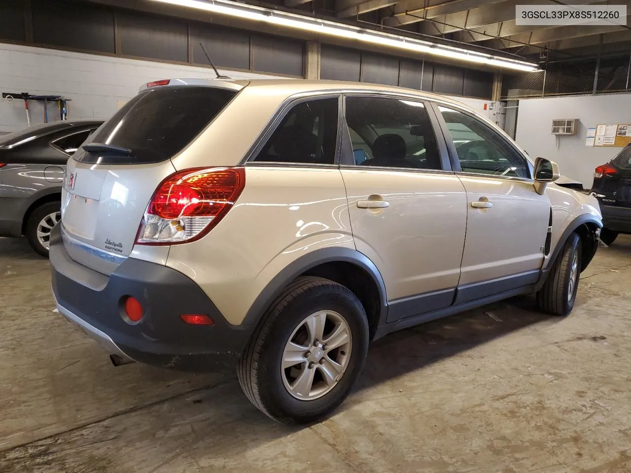 2008 Saturn Vue Xe VIN: 3GSCL33PX8S512260 Lot: 56006224