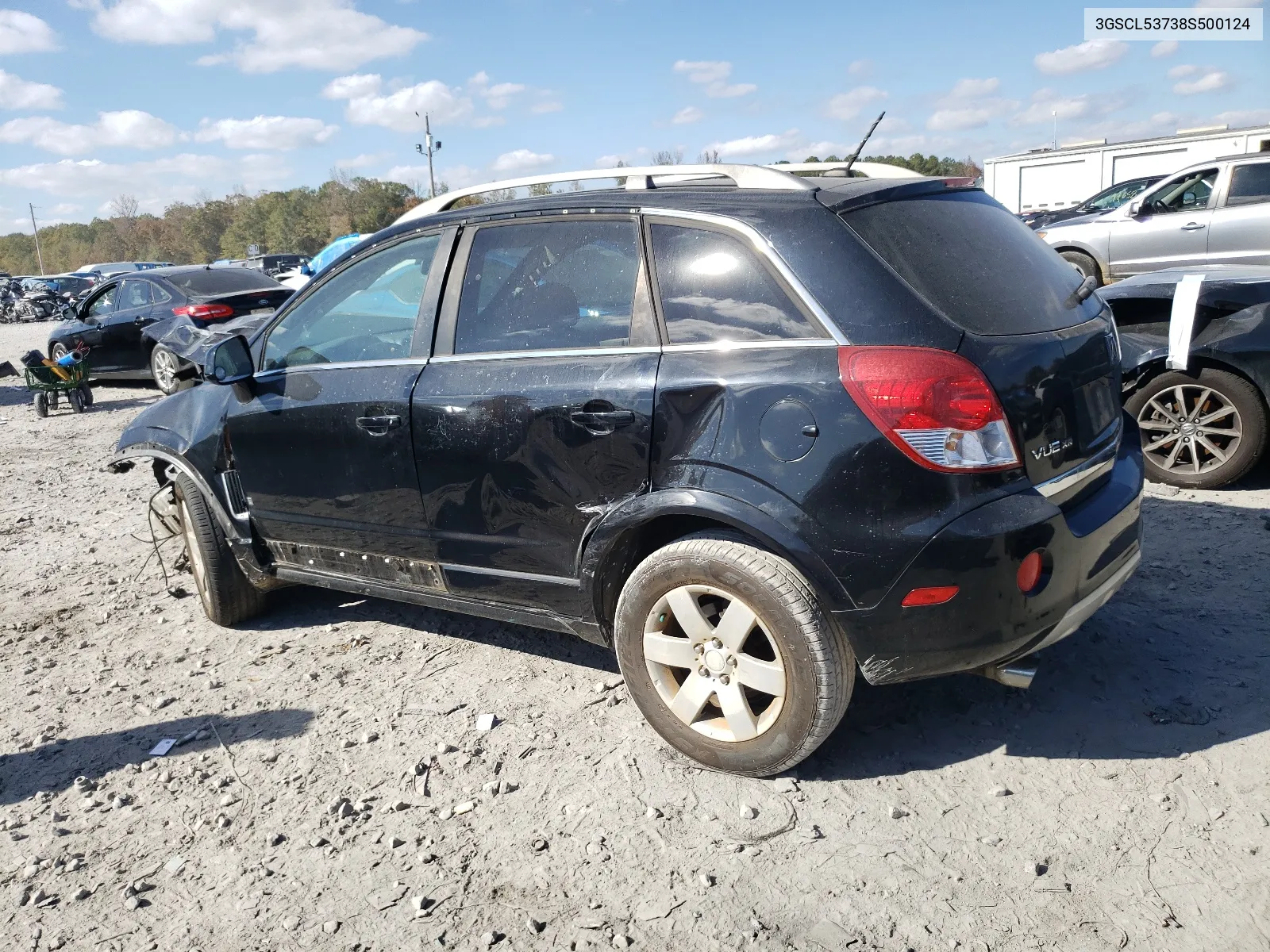 2008 Saturn Vue Xr VIN: 3GSCL53738S500124 Lot: 59632254