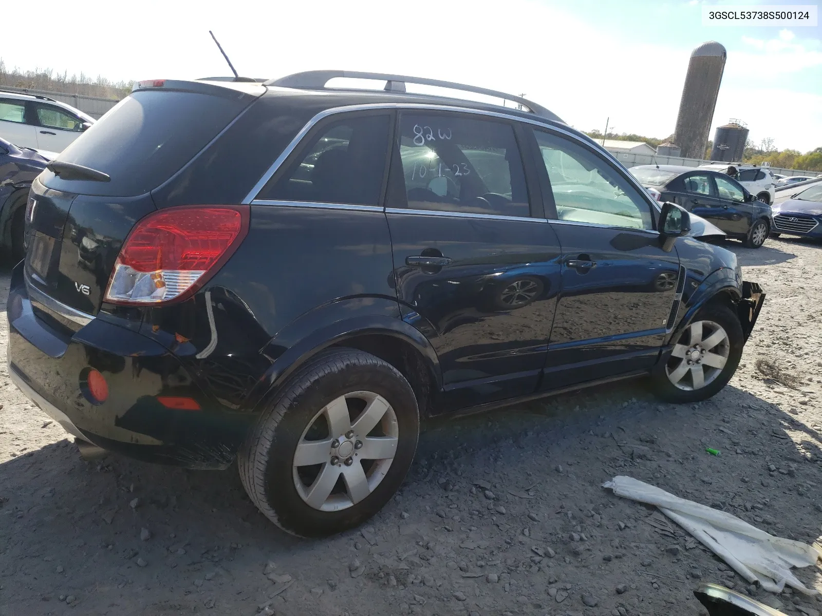 2008 Saturn Vue Xr VIN: 3GSCL53738S500124 Lot: 59632254