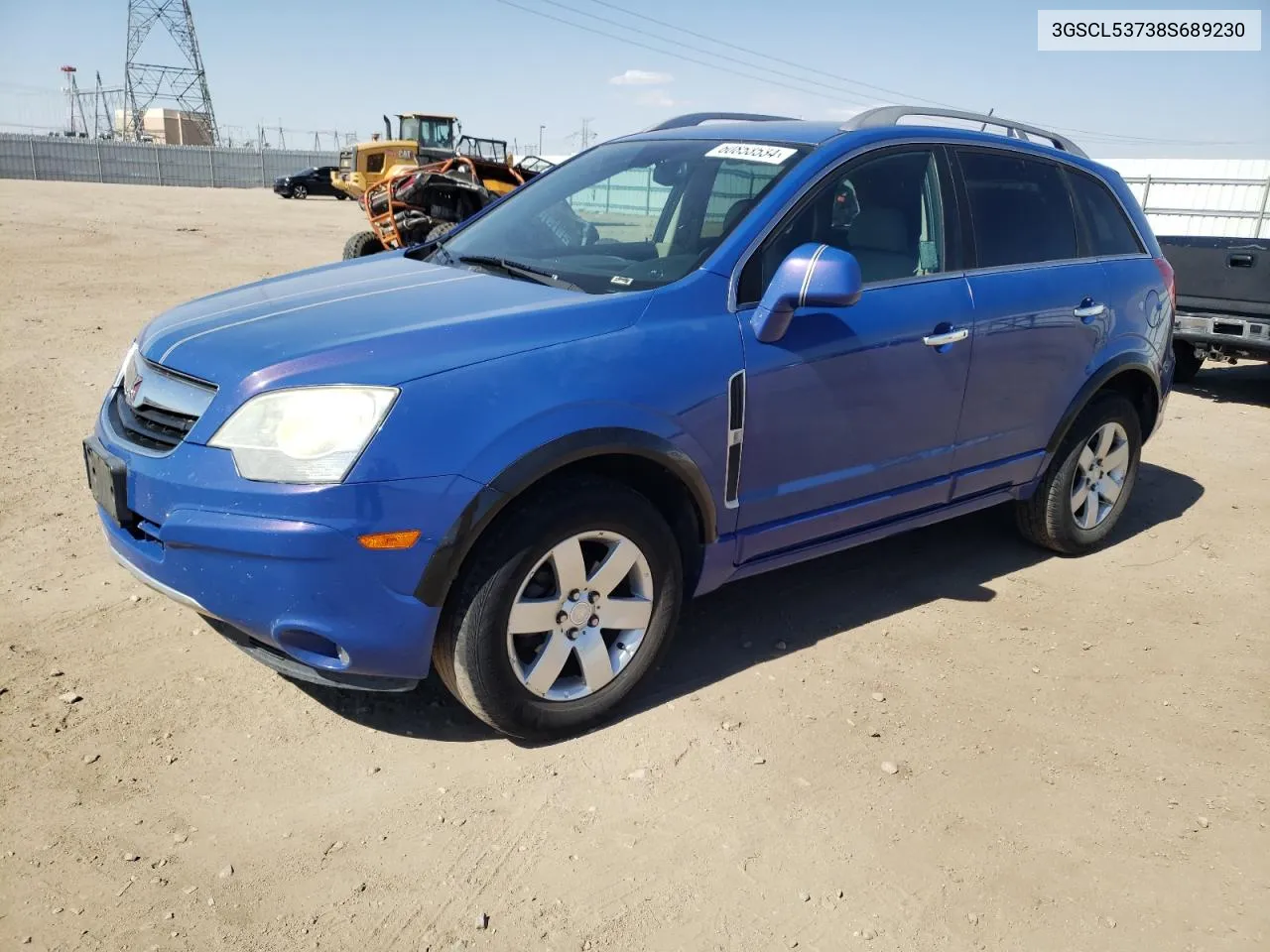 2008 Saturn Vue Xr VIN: 3GSCL53738S689230 Lot: 60853534