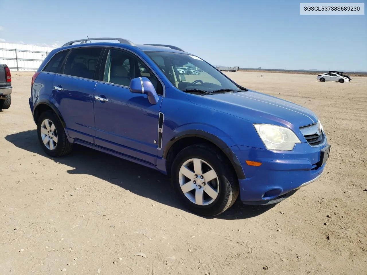 2008 Saturn Vue Xr VIN: 3GSCL53738S689230 Lot: 60853534