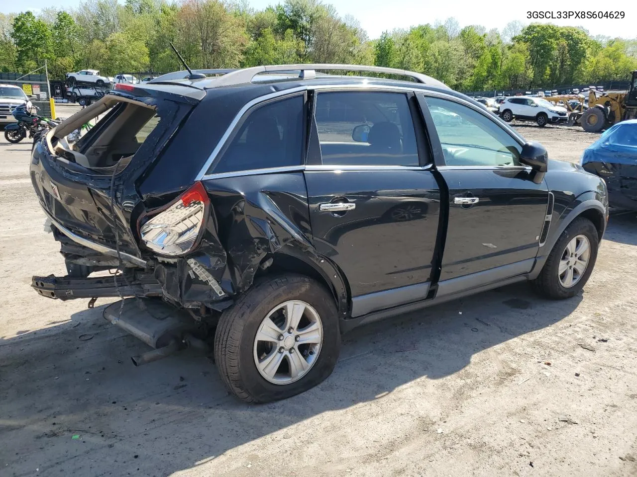 2008 Saturn Vue Xe VIN: 3GSCL33PX8S604629 Lot: 61249424