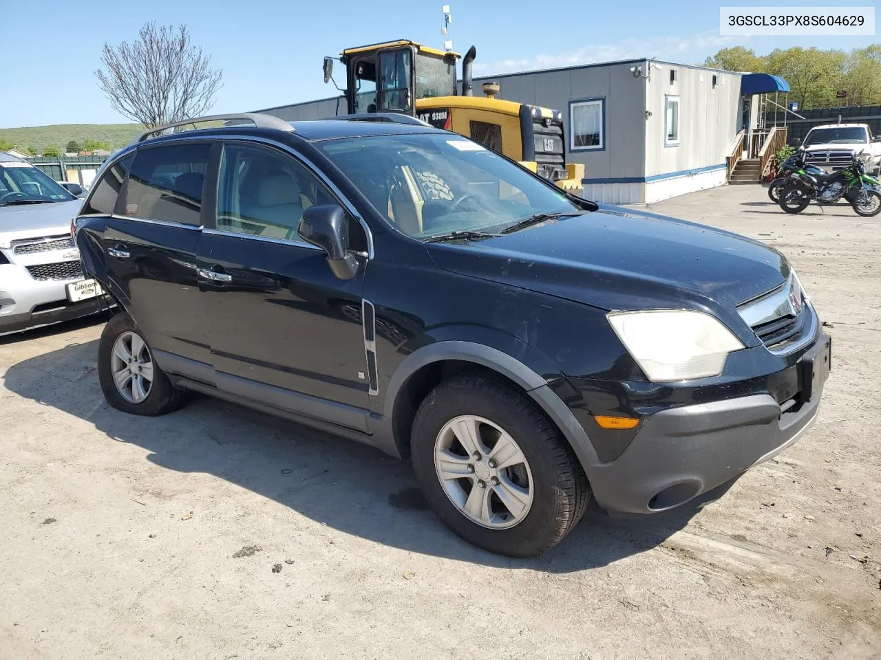 2008 Saturn Vue Xe VIN: 3GSCL33PX8S604629 Lot: 61249424