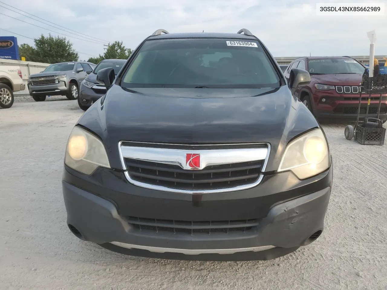 2008 Saturn Vue Xe VIN: 3GSDL43NX8S662989 Lot: 63163904