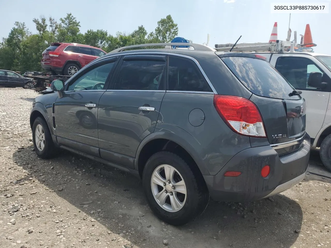 2008 Saturn Vue Xe VIN: 3GSCL33P88S730617 Lot: 65366814