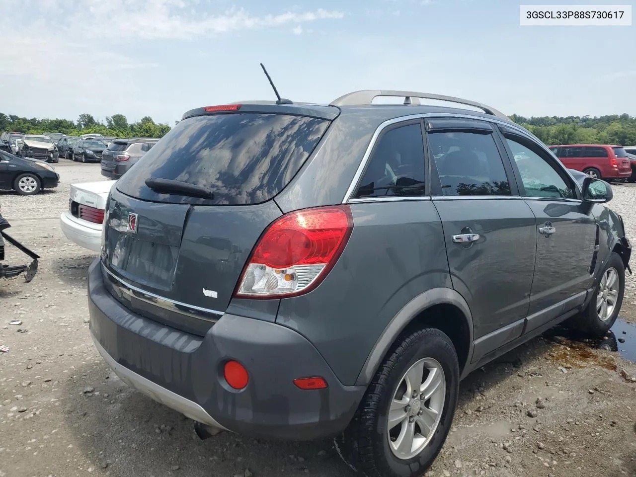 2008 Saturn Vue Xe VIN: 3GSCL33P88S730617 Lot: 65366814