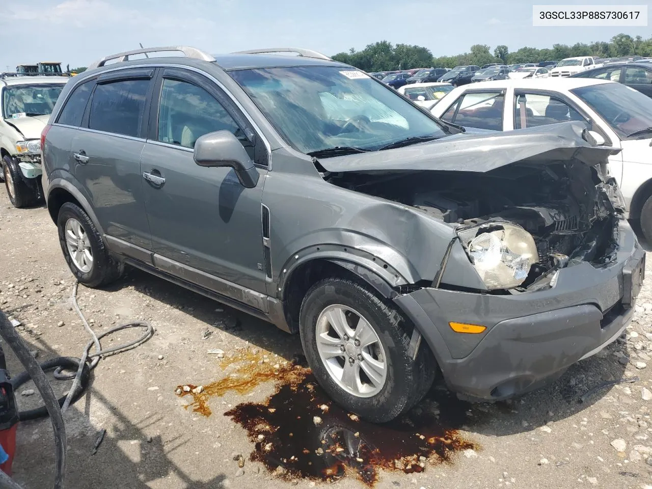 2008 Saturn Vue Xe VIN: 3GSCL33P88S730617 Lot: 65366814