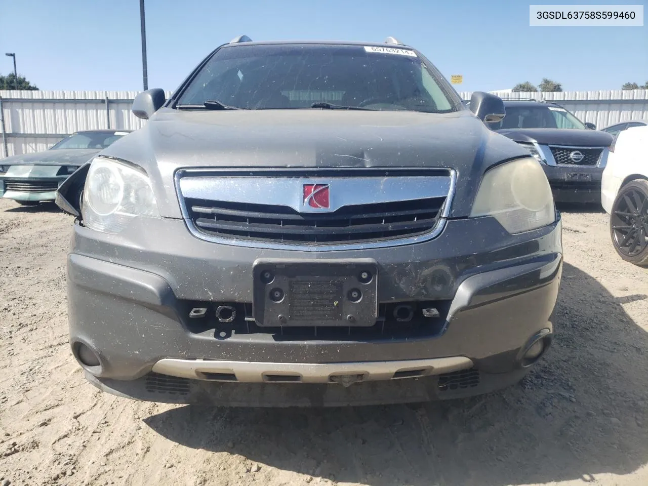 2008 Saturn Vue Xr VIN: 3GSDL63758S599460 Lot: 65763214