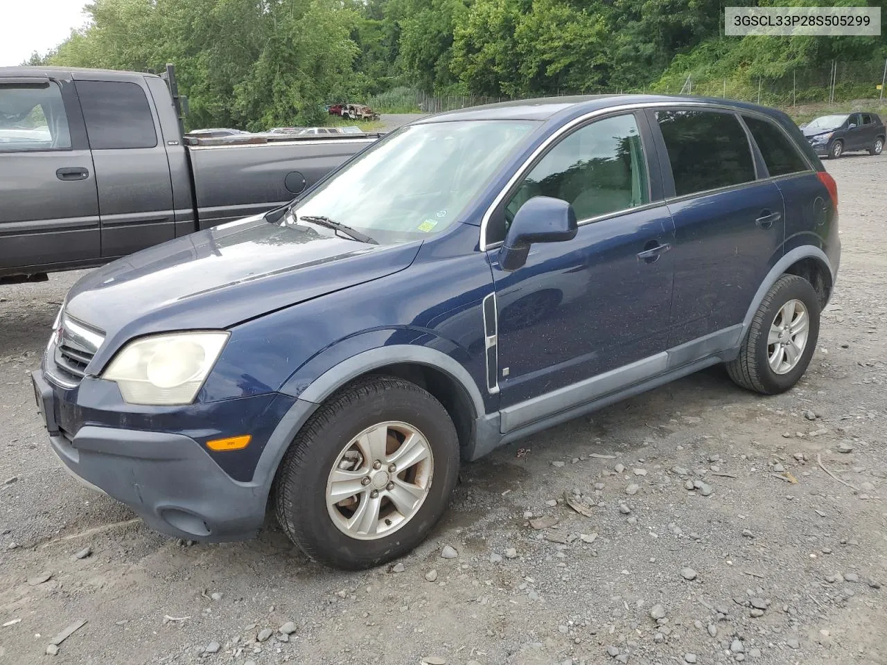 2008 Saturn Vue Xe VIN: 3GSCL33P28S505299 Lot: 66229894