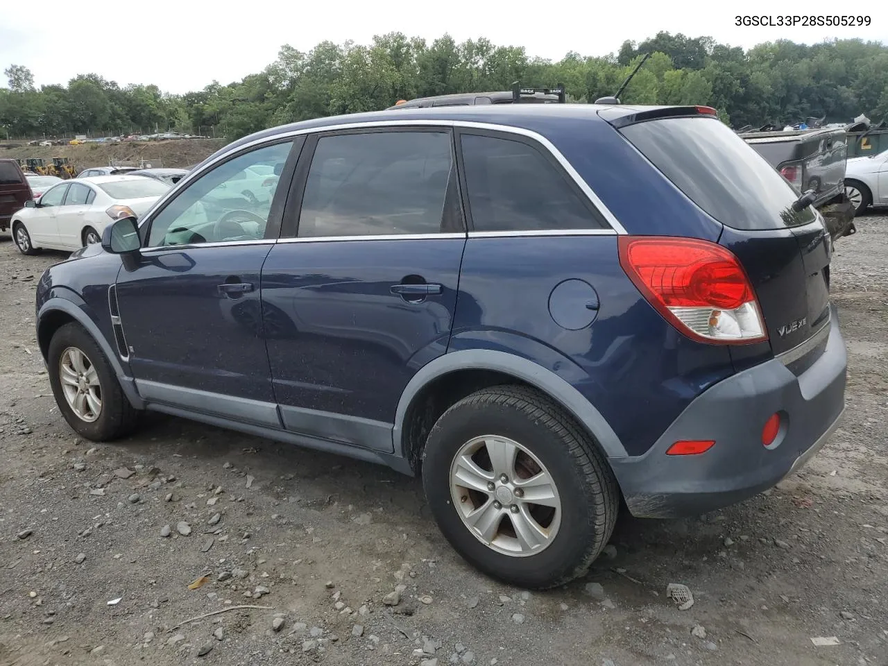 2008 Saturn Vue Xe VIN: 3GSCL33P28S505299 Lot: 66229894